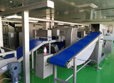 Modular Structure Puff Pastry Machine Oversea Installation With Shape / Pattern Decoration supplier