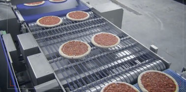 Sand Blasting Surface Pizza Making Machine With Modular Structure supplier