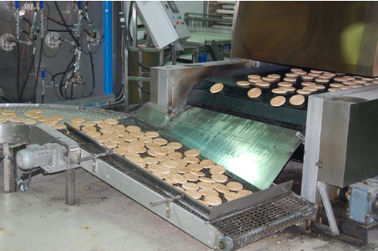 China CE Pita Bread Automatic Line 850 Mm Belt Width With Dough Sheeting System factory