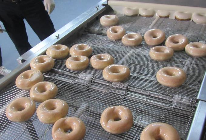 Semi Finished Frozen Donut Production Line With 1000 - 15000 Pcs / Hr Capacity