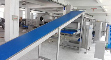 Customized Belt Width Dough Laminator Machine , Z Shape Placed Pastry Lamination Machine supplier