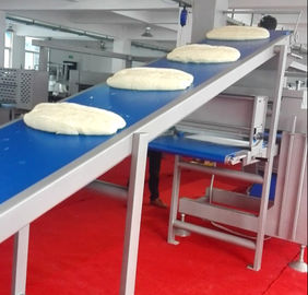 Motor Pastry Dough Roller Machine With Auto Dough Block Cutting Hopper supplier