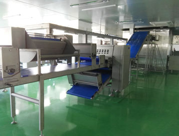 900 Mm Table Width Industrial Croissant Bread Maker Laminating Line Maximal 144 Layers For Croissant supplier