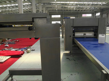 Auto Cooling Croissant Production Line Customized Belt Width  For Bend Croissant supplier