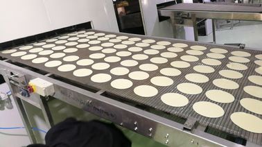304 Stainless Steel Automatic Flat Bread Maker With Tunnel Oven supplier