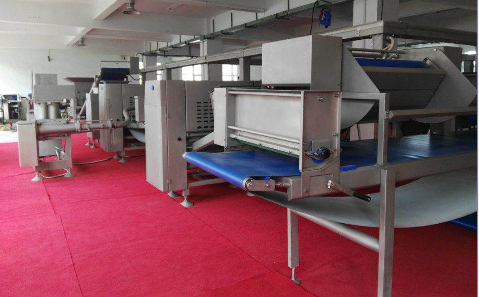 Customer Tailored Industrial Bread Making Machine With Detachable Fat Pump