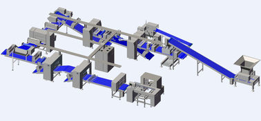 China Modular Structure Dough Laminating Machine With Fast To Clean And Maintenance factory